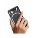 Carbon Case Nothing Telefon 1 flexibel silikon kolfodral svart