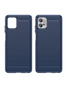 Carbon Case för Xiaomi Poco F4 5G flexibel silikon kolfodral svart