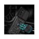 Hybrid Armor Camshield fodral till Samsung Galaxy A13 5G pansarfodral med kamerafodral svart