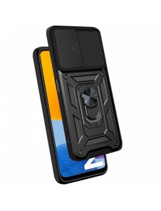 Hybrid Armor Camshield-fodral till Samsung Galaxy A13 5G pansarfodral med kamerafodral blå