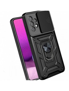 Hybrid Armor Camshield-fodral till Samsung Galaxy A53 5G pansarfodral med kameraskydd blå
