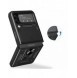 Hybrid Armor Camshield fodral till Samsung Galaxy Z Flip 4 pansarfodral med kamerafodral svart
