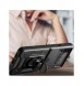 Hybrid Armor Camshield fodral till Samsung Galaxy Z Flip 4 pansarfodral med kamerafodral svart