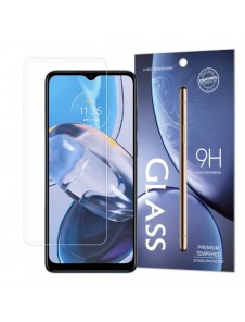 Härdat glas Motorola Moto E22i / E22 hårdhet 9H (förpackning - fodral)