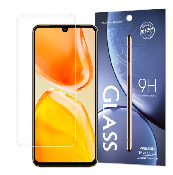 Härdat glas Vivo X80 Lite / V25 9H hårdhet (förpackning - kuvert)