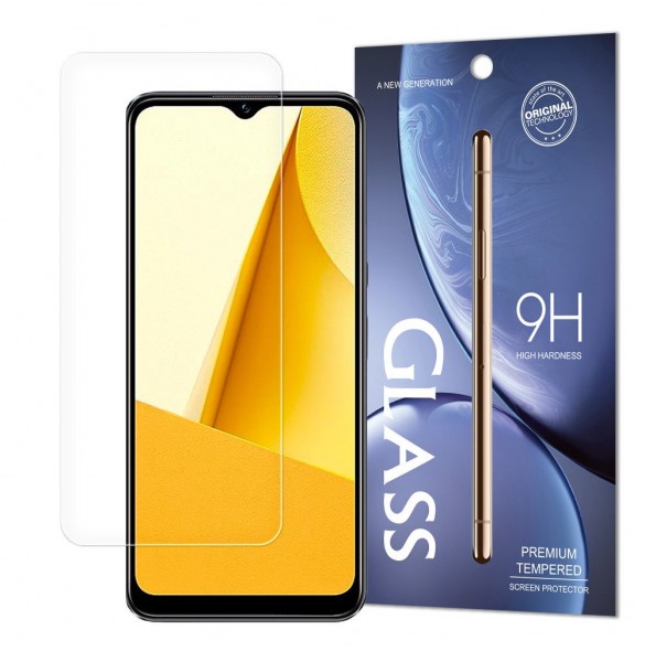 Härdat glas Vivo Y16 / Y02s härdat glas 9H hårdhet (förpackning - kuvert)