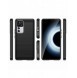 Carbon Case fodral för Xiaomi 12T Pro / Xiaomi 12T flexibelt silikon kolfodral svart
