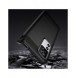 Carbon Case fodral för Xiaomi 12T Pro / Xiaomi 12T flexibelt silikon kolfodral svart