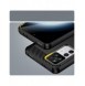 Carbon Case fodral för Xiaomi 12T Pro / Xiaomi 12T flexibelt silikon kolfodral svart