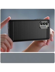 Carbon Case skal för Nokia G400 flexibelt silikon kolfodral svart