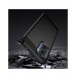 Carbon Case väska för Realme C33 flexibel silikon kolfodral svart