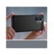 Carbon Case väska för Realme C33 flexibel silikon kolfodral svart