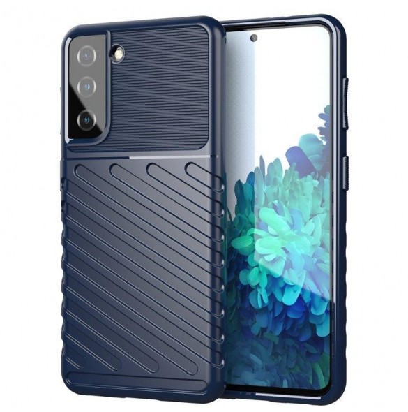 Thunder Case för Samsung Galaxy A14 5G silikon pansarfodral blå