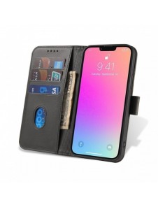Magnetfodral för Vivo Y16 flip cover plånboksställ svart