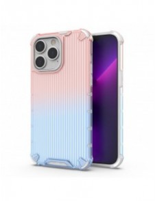 Ombre Protect Fodral för iPhone 13 Pro pansarskal rosa och blått