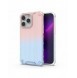 Ombre Protect Fodral för iPhone 13 Pro Max rosa och blått pansarfodral