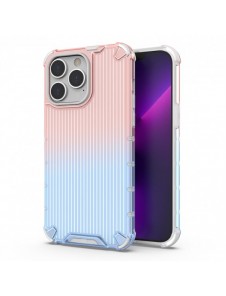 Ombre Protect Fodral för iPhone 14 Pro pansarskal rosa och blå