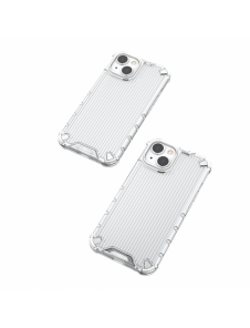Ombre Protect Fodral för iPhone 14 Plus pansarskal rosa och blått
