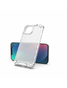 Ombre Protect Fodral för iPhone 14 Plus pansarskal rosa och blått