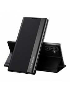 Sleep Case Pro-fodral för Samsung Galaxy A13 med flip-stativ svart