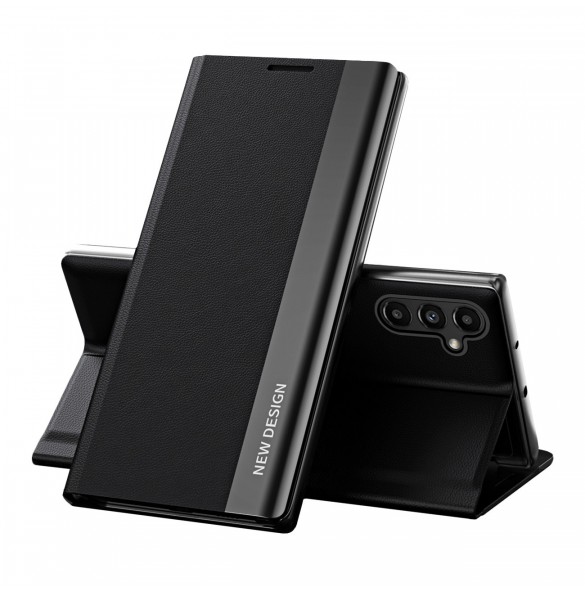 Sleep Case Pro-fodral för Samsung Galaxy A13 med flip-stativ svart