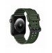 Rem Trippelskydd Apple Watch Ultra, SE, 9, 8, 7, 6, 5, 4, 3, 2, 1 (49, 45, 44, 42 mm) bandarmband grönt