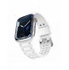 Rem Trippelskydd Apple Watch Ultra, SE, 9, 8, 7, 6, 5, 4, 3, 2, 1 (49, 45, 44, 42 mm) bandarmband vit