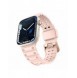 Rem Trippelskydd Apple Watch Ultra, SE, 9, 8, 7, 6, 5, 4, 3, 2, 1 (49, 45, 44, 42 mm) bandarmband rosa