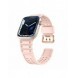 Rem Trippelskydd Apple Watch Ultra, SE, 9, 8, 7, 6, 5, 4, 3, 2, 1 (49, 45, 44, 42 mm) bandarmband rosa