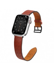 Armband Läderarmband Apple Watch SE, 9, 8, 7, 6, 5, 4, 3, 2, 1 (41, 40, 38 mm) armband rött