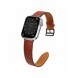 Armband Läderarmband Apple Watch SE, 9, 8, 7, 6, 5, 4, 3, 2, 1 (41, 40, 38 mm) armband rött