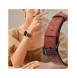 Armband Läderarmband Apple Watch SE, 9, 8, 7, 6, 5, 4, 3, 2, 1 (41, 40, 38 mm) armband rött