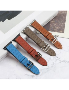 Armband Läderarmband Apple Watch SE, 9, 8, 7, 6, 5, 4, 3, 2, 1 (41, 40, 38 mm) armband rött