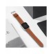 Armband Läderarmband Apple Watch Ultra, SE, 9, 8, 7, 6, 5, 4, 3, 2, 1 (49, 45, 44, 42 mm) bandarmband brunt