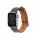Armband Läderarmband Apple Watch Ultra, SE, 9, 8, 7, 6, 5, 4, 3, 2, 1 (49, 45, 44, 42 mm) bandarmband mörkbrunt