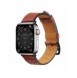 Armband Läderarmband Apple Watch Ultra, SE, 9, 8, 7, 6, 5, 4, 3, 2, 1 (49, 45, 44, 42 mm) bandarmband rött