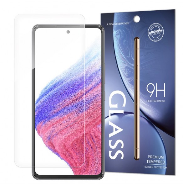 Standard härdat glas Samsung Galaxy A54 5G 9H härdat glasfodral