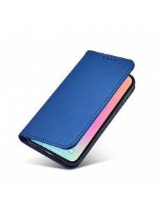 Magnetkortfodral för Samsung Galaxy A54 5G flip-fodral plånboksställ blå