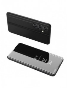 Clear View Fodral fodral för Samsung Galaxy A54 5G flip fodral svart