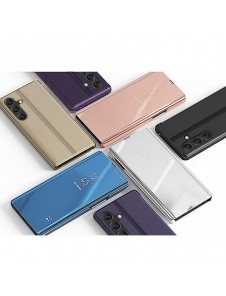 Clear View Fodral fodral för Samsung Galaxy A54 5G flip fodral svart