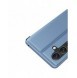 Clear View Case-skal till Samsung Galaxy A54 5G blått flip-fodral