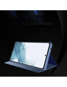 Clear View Case-skal till Samsung Galaxy A54 5G blått flip-fodral