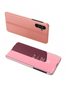 Clear View-fodral till Samsung Galaxy A54 5G flip-fodral rosa