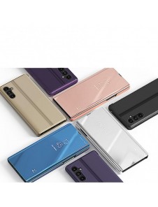 Clear View-fodral till Samsung Galaxy A54 5G flip-fodral rosa