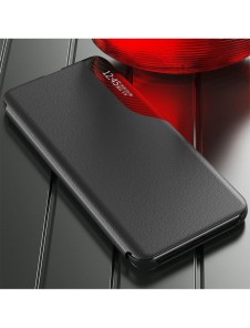 Eco Leather View Case-fodral till Samsung Galaxy A54 5G med ett flipstativ svart