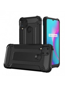Hybrid Armor fodral för Realme 10 5G / Realme 9i 5G pansarhybridfodral svart