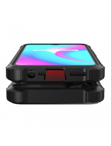 Hybrid Armor fodral för Realme 10 5G / Realme 9i 5G pansarhybridfodral svart