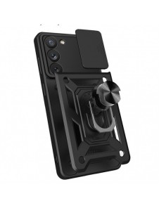 Hybrid Armor Camshield-fodral till Samsung Galaxy A34 5G pansarfodral med kamerafodral rosa