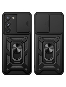 Hybrid Armor Camshield-fodral till Samsung Galaxy A34 5G pansarfodral med kamerafodral rosa