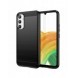 Carbon Case för Samsung Galaxy A34 5G flexibel silikon kolfodral svart